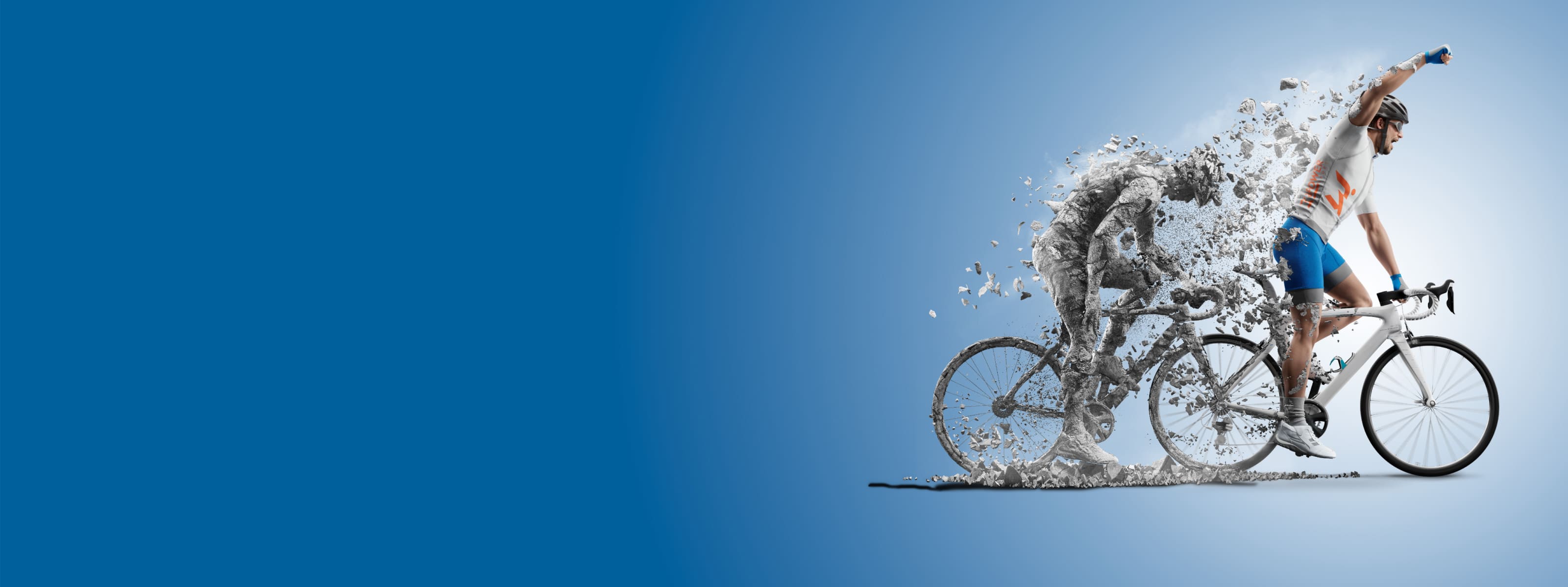 Immagine che raffigura un ciclista