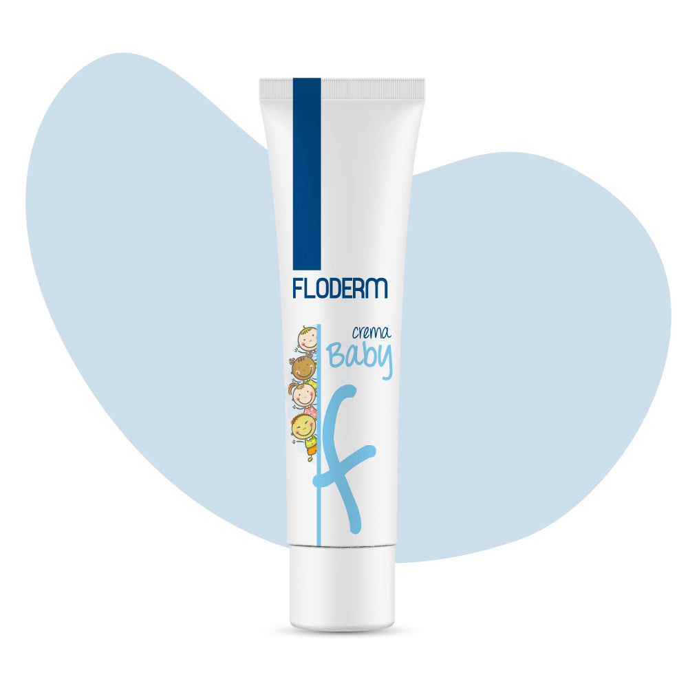 Immagine che raffigura il tubo di Floderm Crema Baby