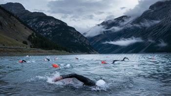 Immagine che raffigura una gara di triathlon