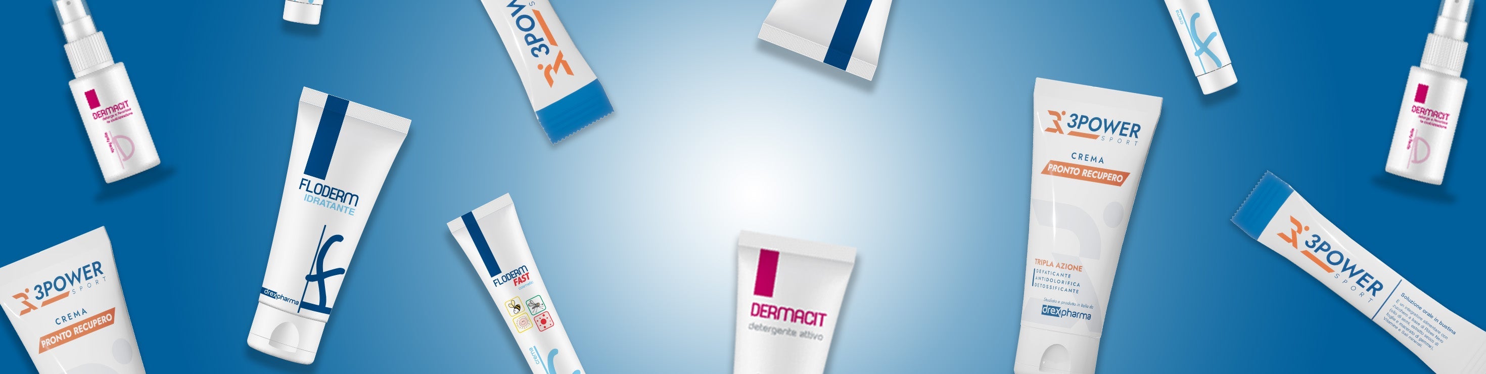 Immagine che raffigura i kit dei prodotti Drex Pharma