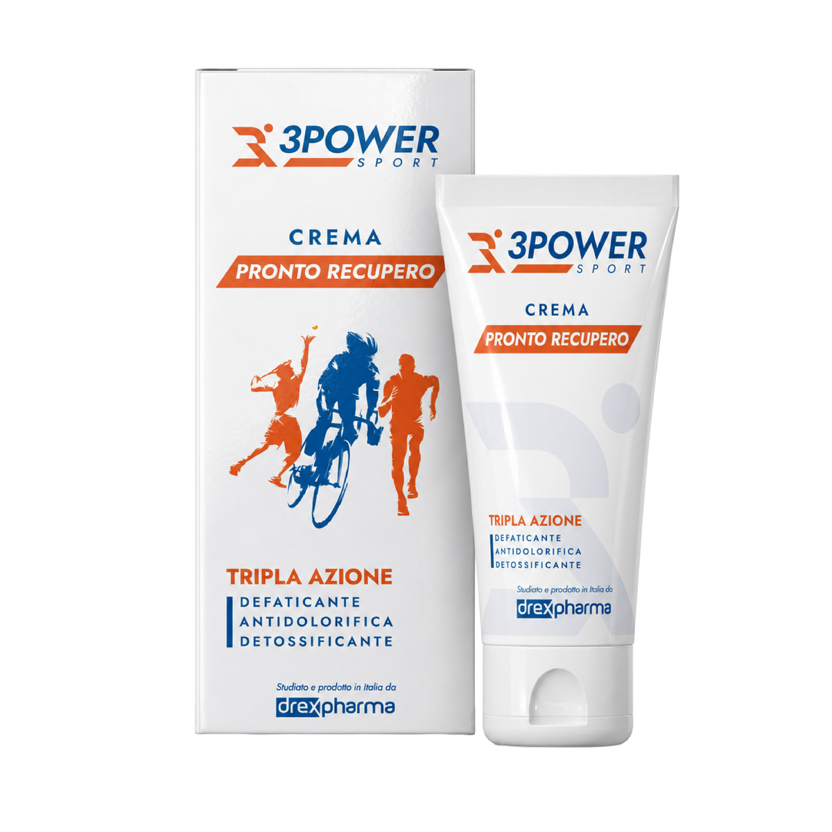 Immagine che raffigura il pack di 3Power Sport Crema