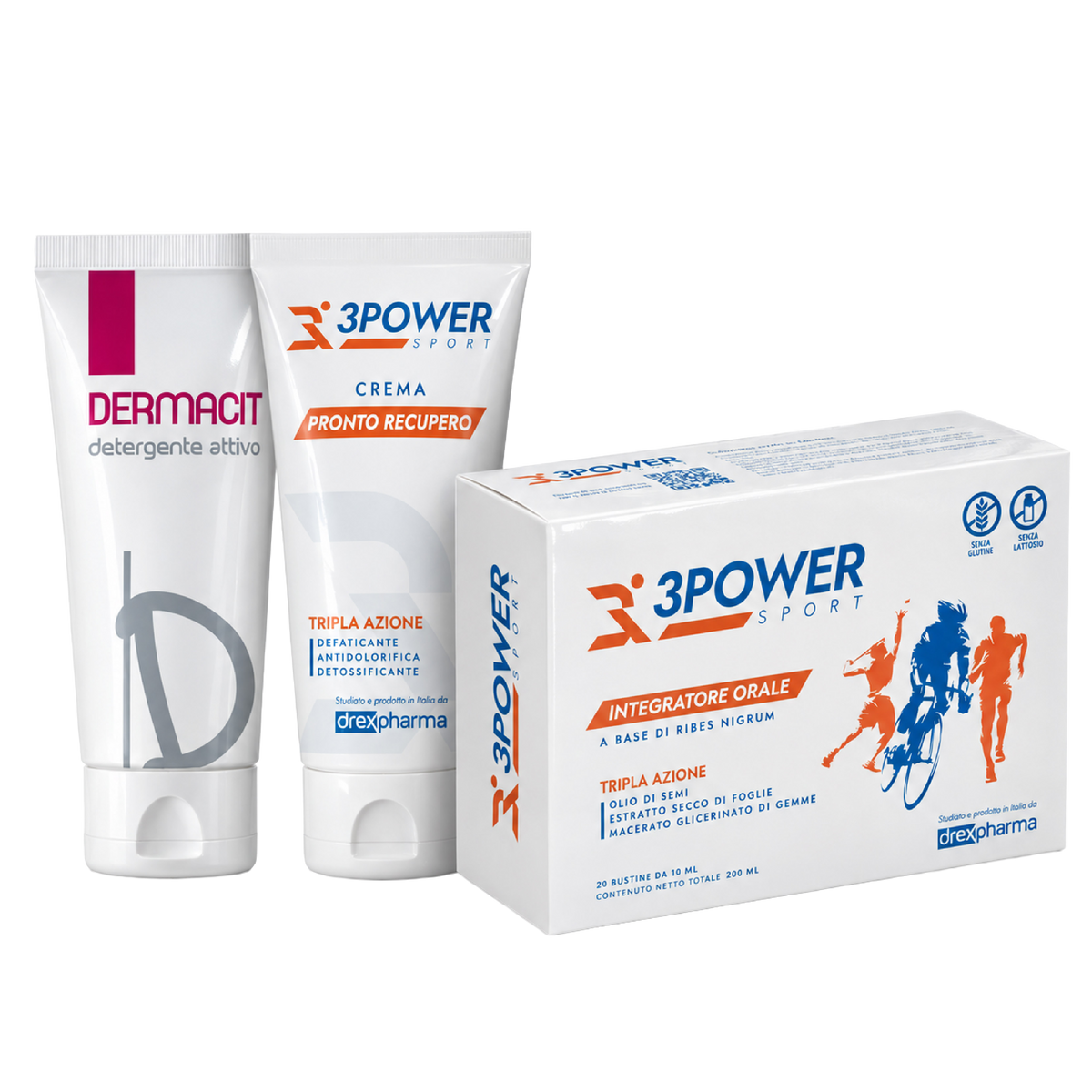 Immagine che raffigura il Kit Recupero e Detersione 3Power Sport