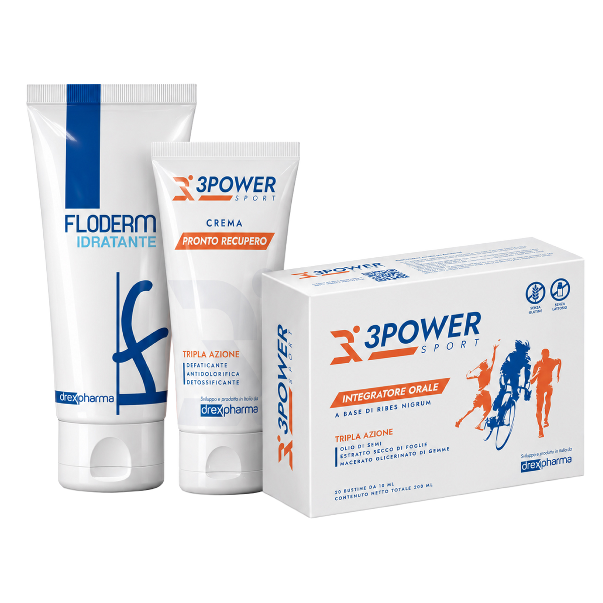 Immagine che raffigura il Kit Recupero e Idratazione 3Power Sport